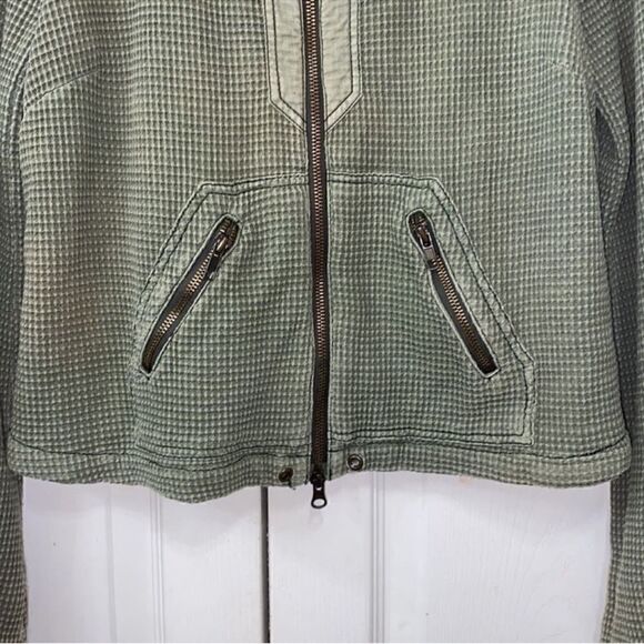 Free People Green Jacket(Size XSmall) - Picture 7 of 7